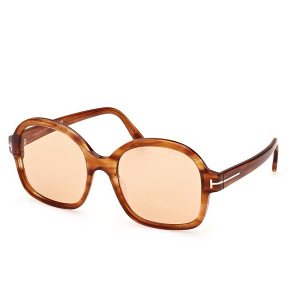 NEW FT1034/S 45E TOM FORD HANLEY TF1034 45E WOMEN PHOTOCHROMIC SUNGLASSES - Picture 2 of 5